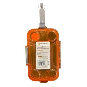 Outdoor Products Orange Watertight Smartphone Case